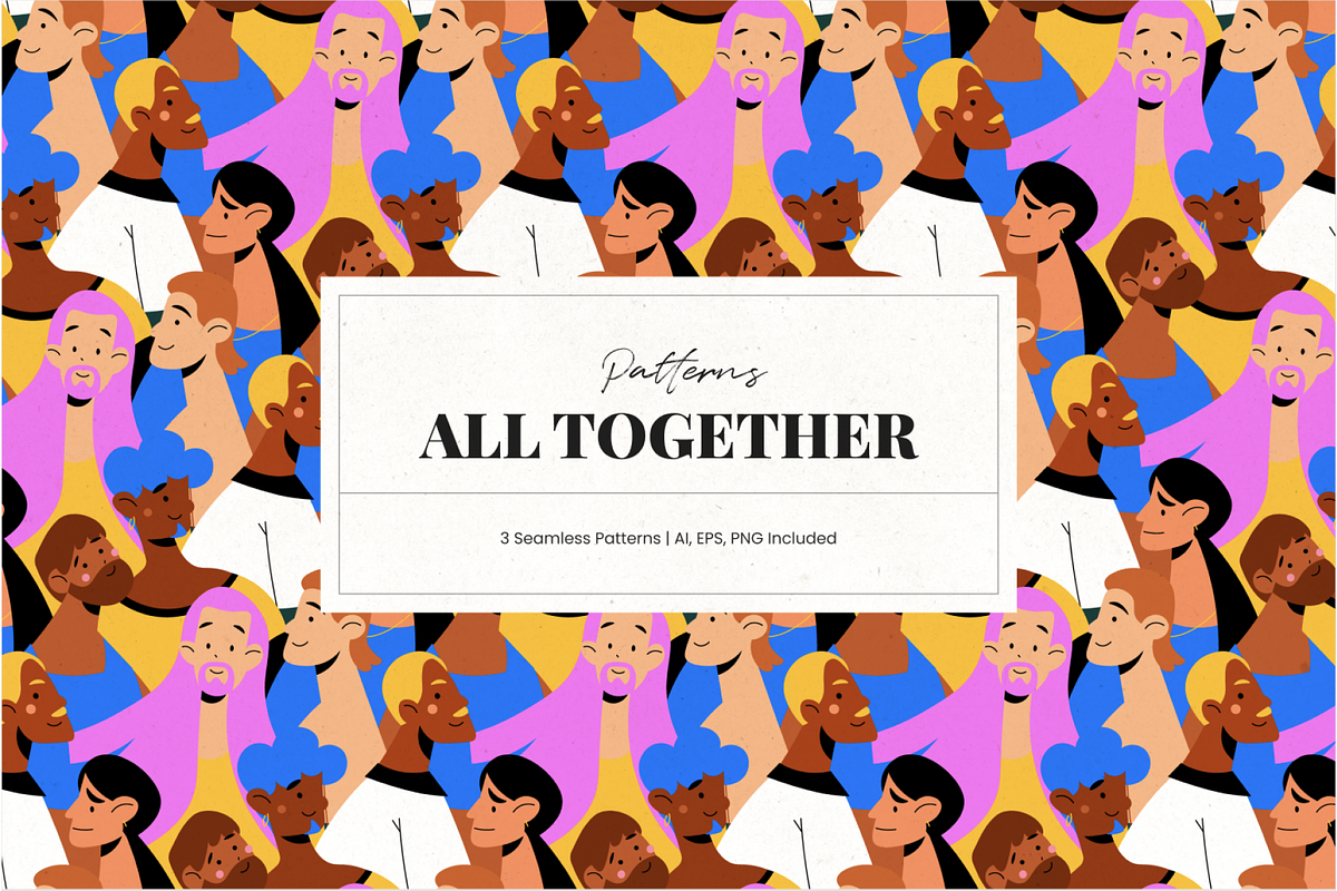 All Together Patterns, a Pattern Graphic by Promo Graphics (Photo 4 of 4)