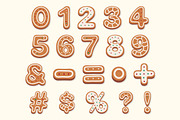 Gingerbread Alphabet Font, an Object Graphic by Alanna Messina Design Co (Thumbnail 3 of 4)