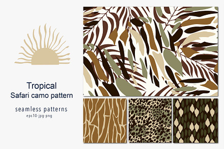 Tropical Safari camo pattern