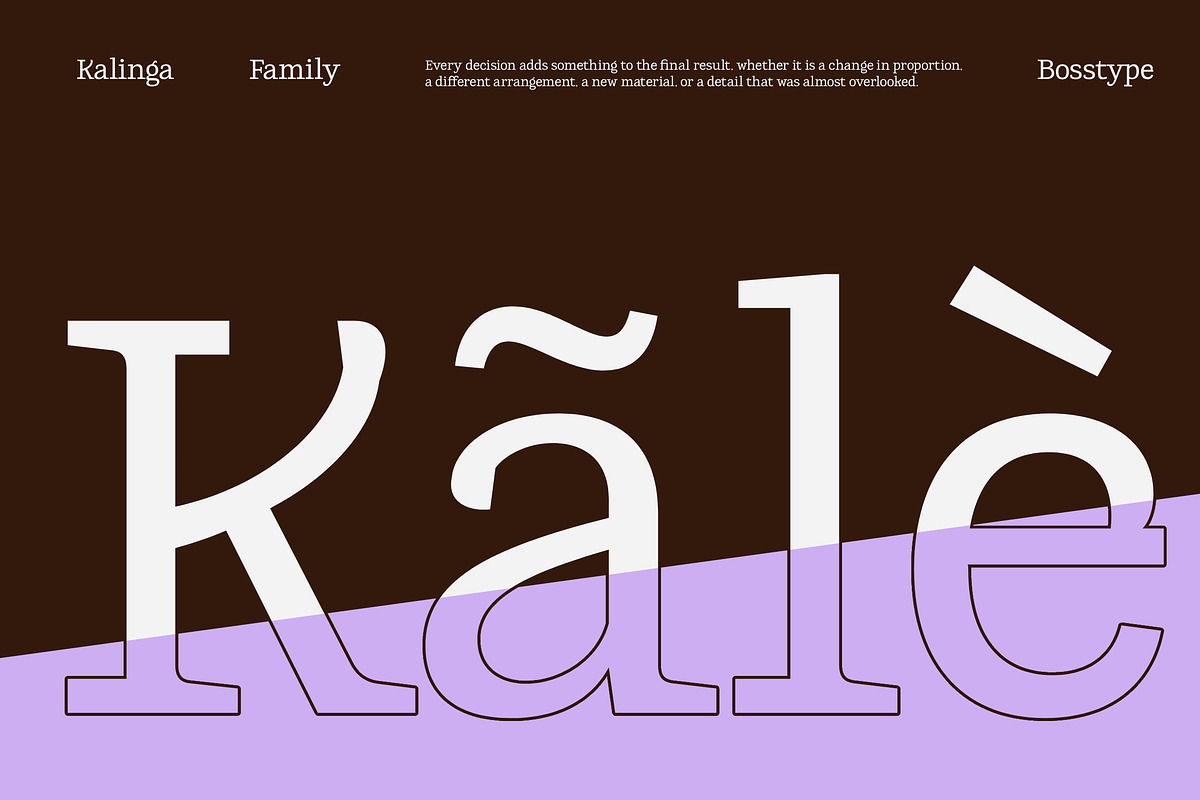 Kalinga | 91 Style Font, a Serif Font by Bosstype Studio (Photo 6 of 15)