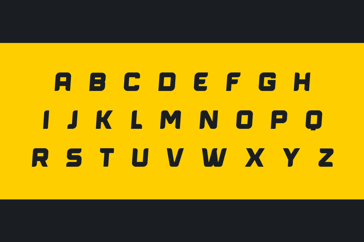 Triton Display Font preview 2