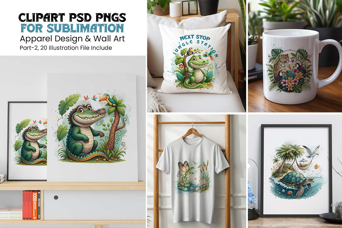 PNG Clipart for T-Shirts & Wall Art, a Decorative Illustration by MRI STUDIO (Photo 1 of 42)