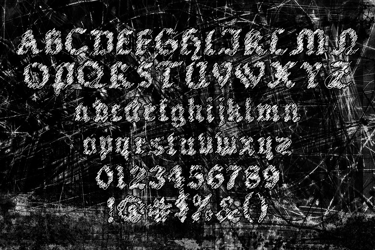 Corat Coret, a Handwritten Font by Nickhard (Photo 5 of 5)