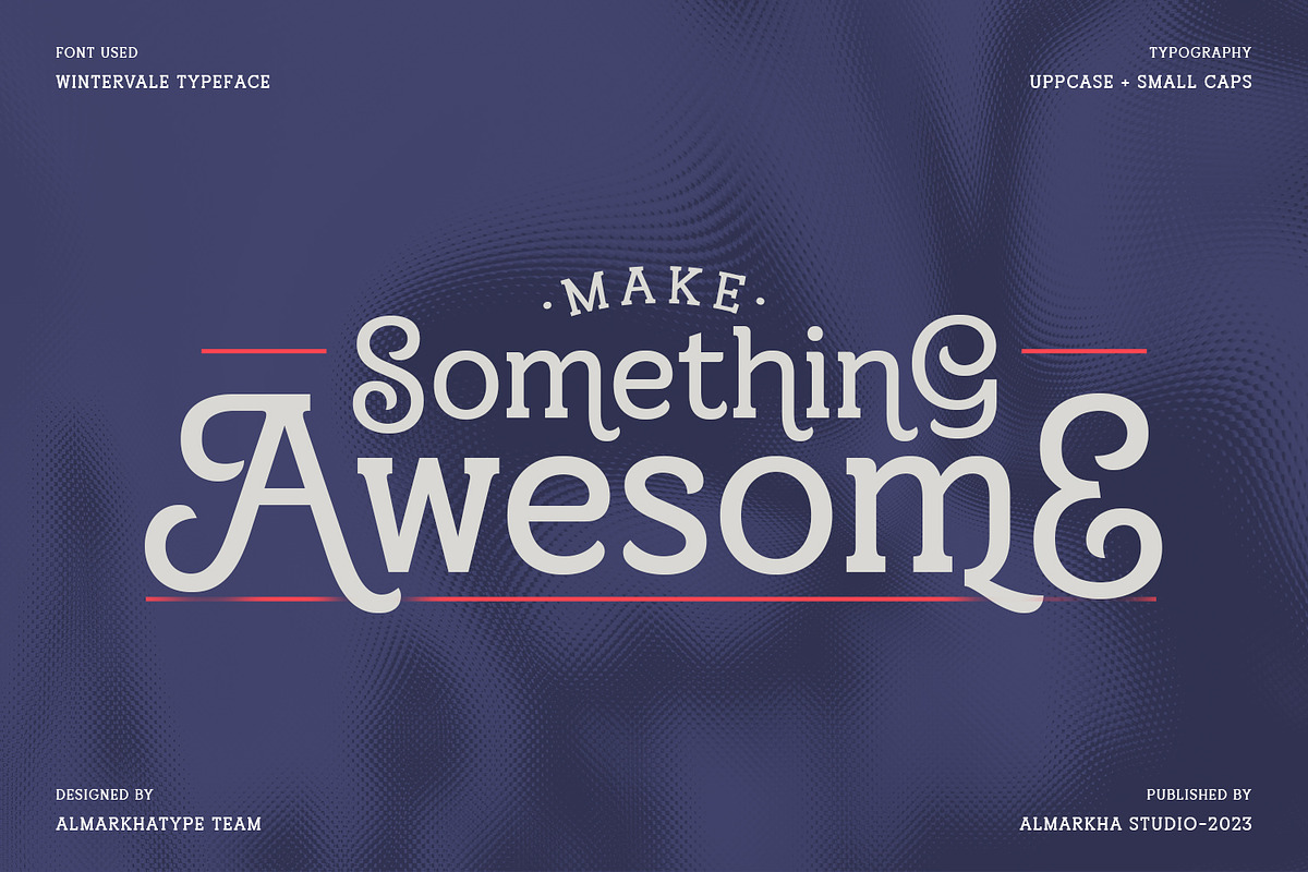 Wintervale – Stylistic Slab Serif, a Slab Serif Font by Almarkhatype (Photo 8 of 13)