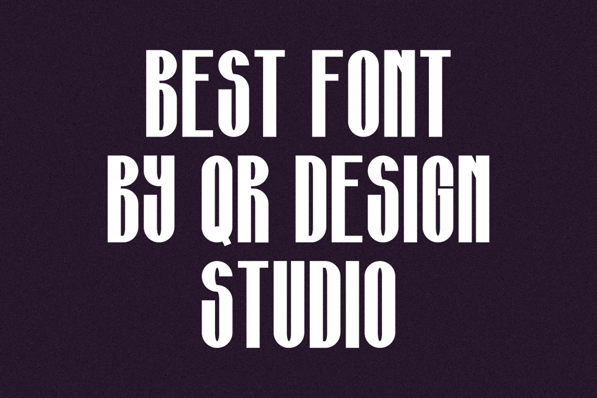 Koxturuk - Tall & Condensed Font, a Sans Serif Font by QR Design Studio (Photo 3 of 7)