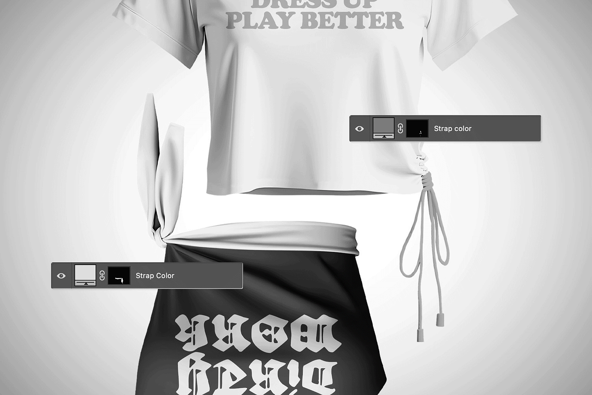 Y2K Women Apparel Mockup, a Shirt Mockup by Mocktopia (Photo 8 of 10)