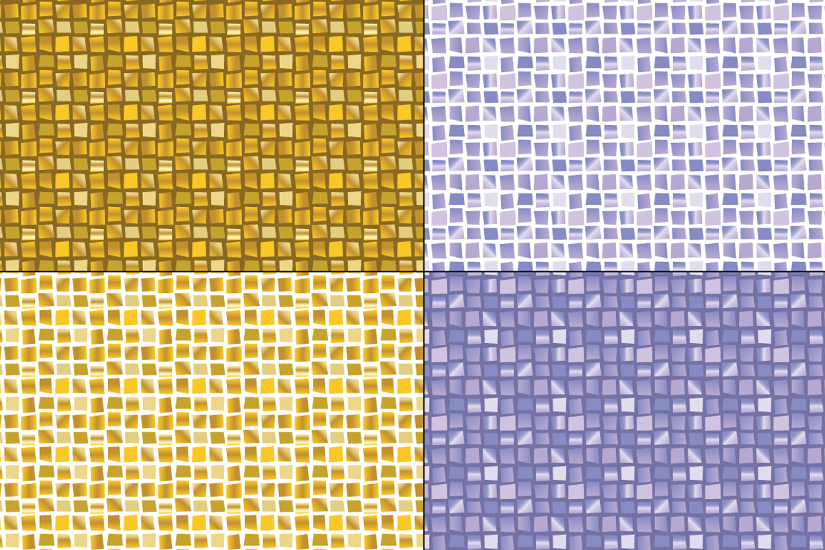 Seamless Mosaic Background Patterns preview 4