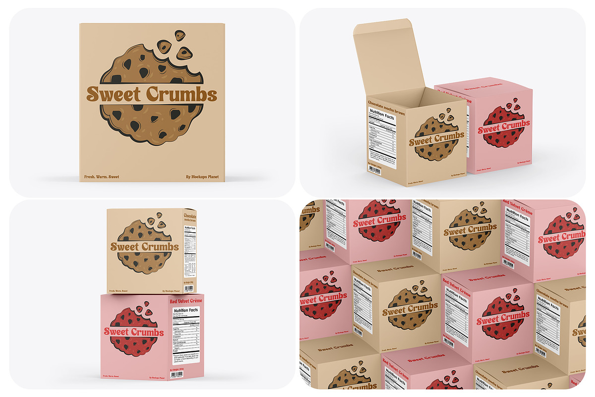 Box Mockups, a Mockup by Mockups Planet (Photo 1 of 5)