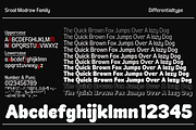 Sroal Modrow - Sans Display Family, a Sans Serif Font by Differentialtype (Thumbnail 11 of 12)
