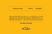 Sympathetic Font, a Font by BULENT YUKSEL (Thumbnail 1 of 10)
