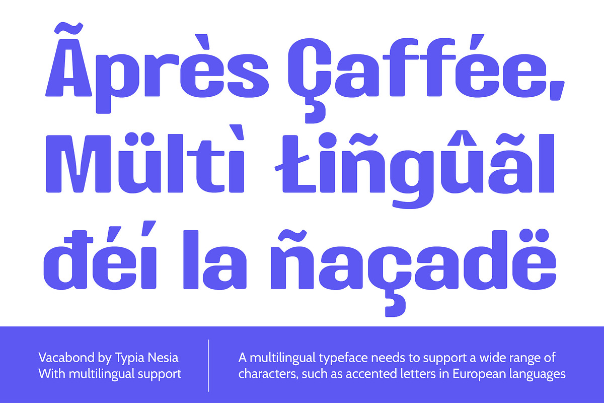 Vacabond - Modern Display Sans Serif, a Sans Serif Font by Typia Nesia (Photo 5 of 11)