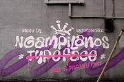 NGAMPILANOS TYPEFACE, a Handwritten Font by Naturaworks Creative (Thumbnail 1 of 6)