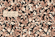Mocha mousse flowers seamless patter, a Pattern Graphic by SirenaArt (Thumbnail 9 of 16)