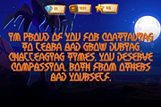 Tukamenh - Egypt Gaming Font, a Sans Serif Font by Dhabee (Thumbnail 7 of 14)