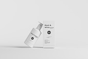 Black & White Mockups - Pump Bottles, a Packaging Mockup by pmvch (Thumbnail 62 of 160)