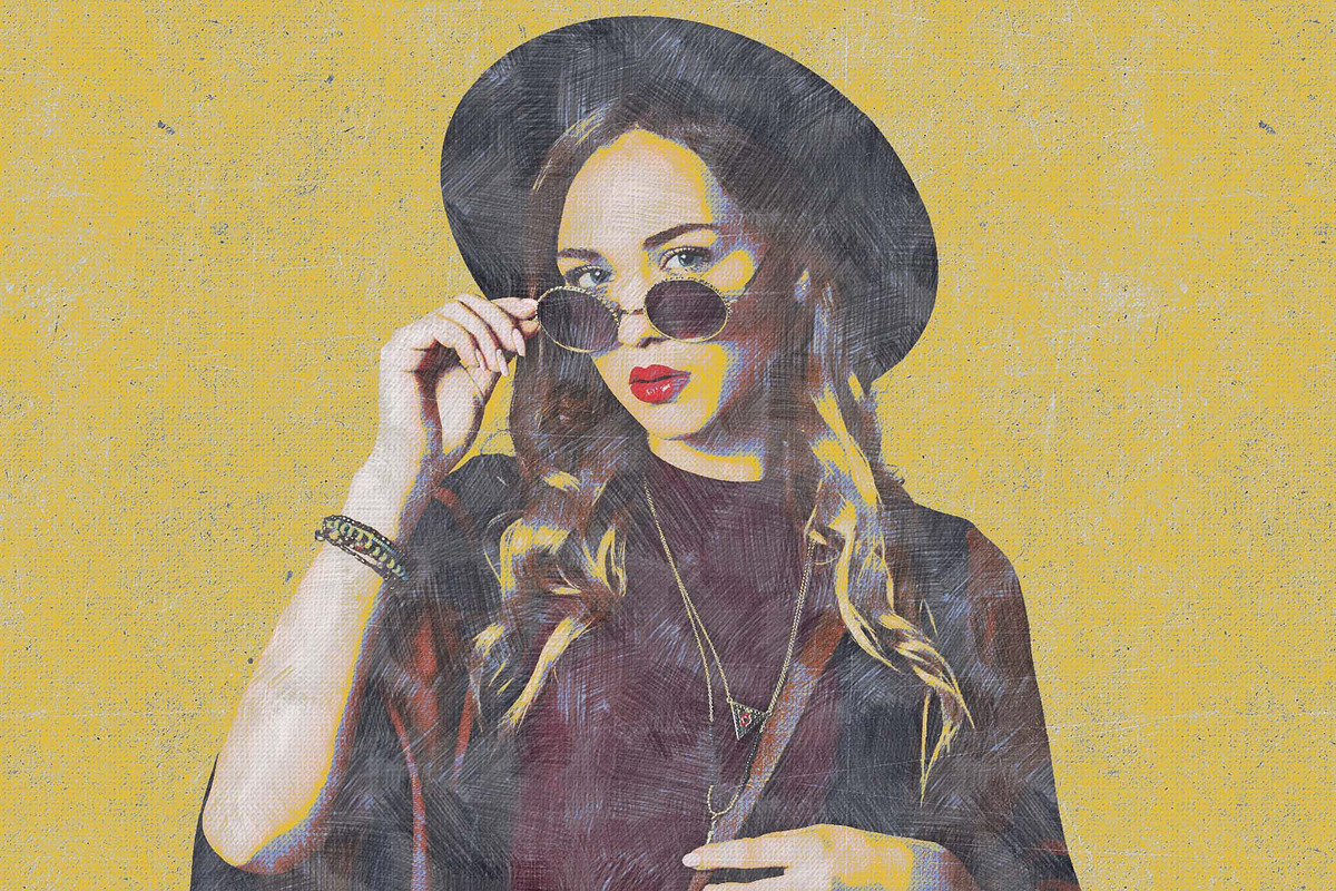 Pop Poster Art Photoshop Action, an Action Add-On by MRI STUDIO (Photo 7 of 12)