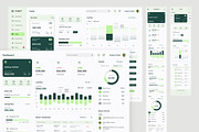 Finance Management Dashboard, an UI Kit Template by peterdraw (Thumbnail 2 of 7)