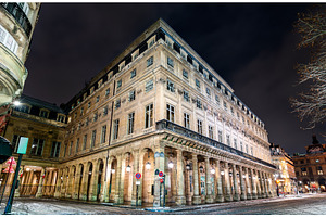 Historic facade of Palais-Royal at