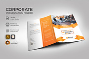 Corporate Folder Template, a Stationery Template by MRI STUDIO (Thumbnail 1 of 4)