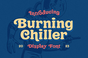 Burning Chiller - Display Font