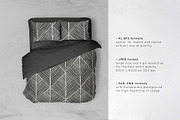 Linocut Seamless Patterns Set, a Pattern Graphic by Curly_Pat (Thumbnail 5 of 6)