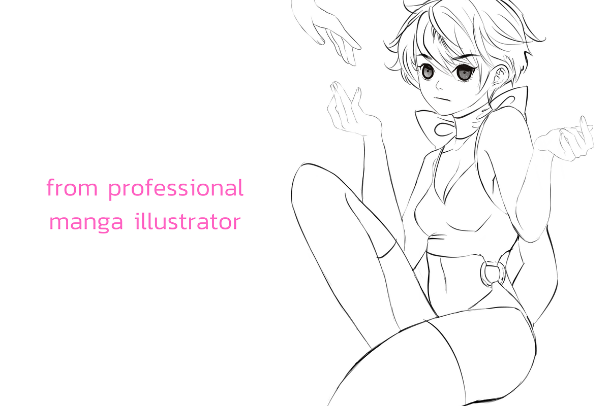 Lover Coloring Page Anime Manga, an Illustration by Meisanmui (Photo 4 of 5)