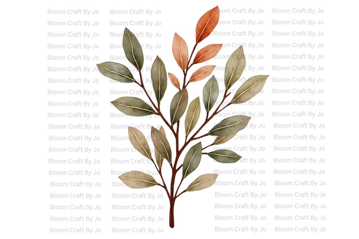 Dried Eucalyptus Branches, a Decorative Illustration by Bloom Craft Creations (Photo 3 of 10)