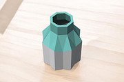 Fluted Vase - 3d papercraft, a Print Template by PAPER amaze (Thumbnail 5 of 5)