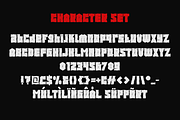 Brutalist Block Rough Display Font, a Font by PutraCetol Studio (Thumbnail 5 of 5)