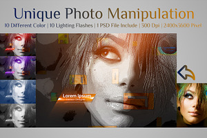 Unique Photo Manipulation, a Texture Illustration by MithunLekson