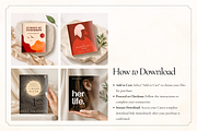 40 Book Cover Mockups for Canva, a Books & Magazine Mockup by Matisse Studio (Thumbnail 9 of 9)