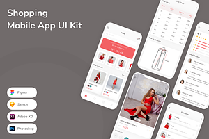 Shopping Mobile App UI Kit