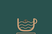 branding logo suitable for cafes, a Branding & Logo Template by RifkiFahrezi (Thumbnail 2 of 6)