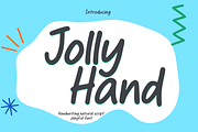 Jollyhand font, a Handwritten Font by cocodesign (Thumbnail 1 of 6)