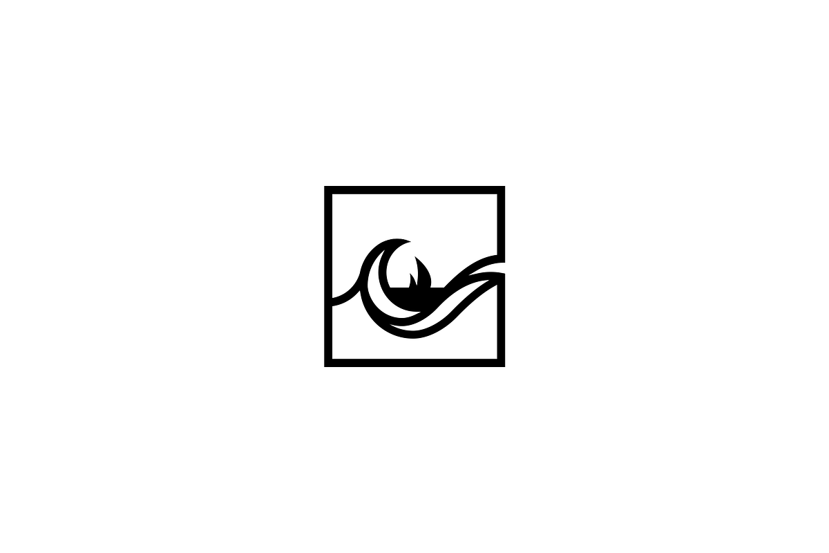 Minimalist Modern Wave Logo, a Branding & Logo Template by Luxury Logos (Photo 3 of 4)