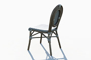 Wicker Bistro Chair, a Furniture 3D Model by happy brush (Thumbnail 15 of 18)