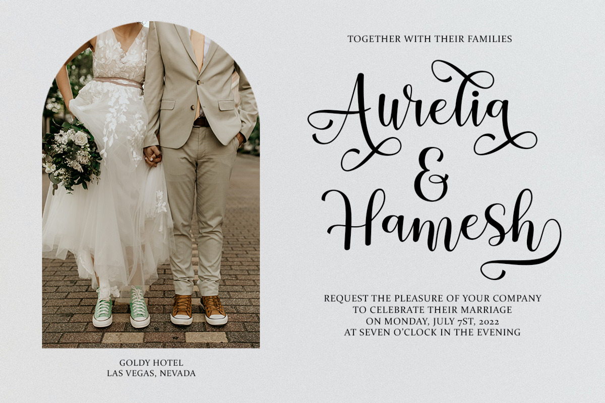 Smitham, a Script Font by Sammy Std (Photo 4 of 10)