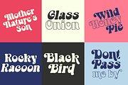 Gobites - Groovy Retro Font, a Serif Font by Font Liner (Thumbnail 6 of 13)