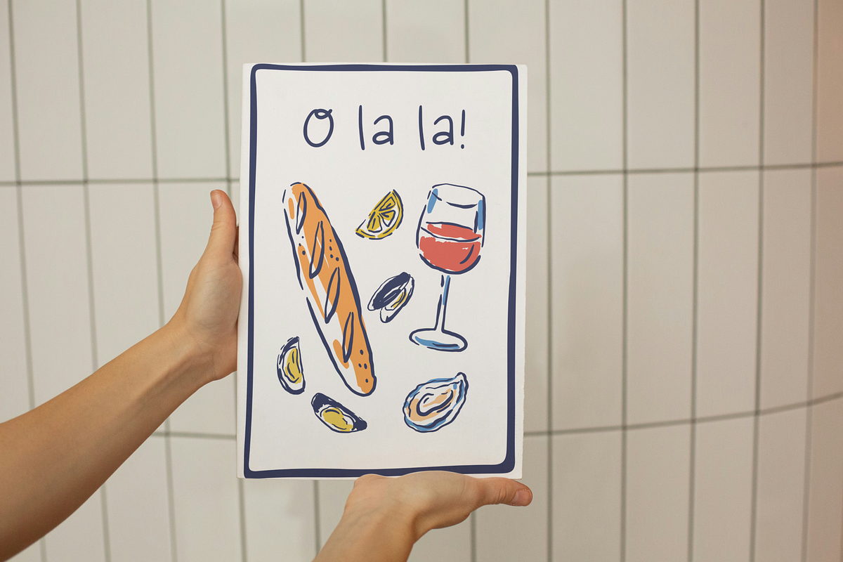 La Dolce Vita - Hand Drawn Food, a Decorative Illustration by Barkova Nadya (Photo 6 of 9)