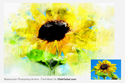 Watercolor Photoshop Action, an Action Add-On by SlideSalad (Thumbnail 11 of 14)