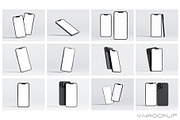 iPhone 13 Pro Bundle - 12 Mockups, an iPhone Mockup by VNmockup (Thumbnail 5 of 8)