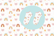 Cute rainbow patterns., an Illustration by rosypatterns (Thumbnail 4 of 6)