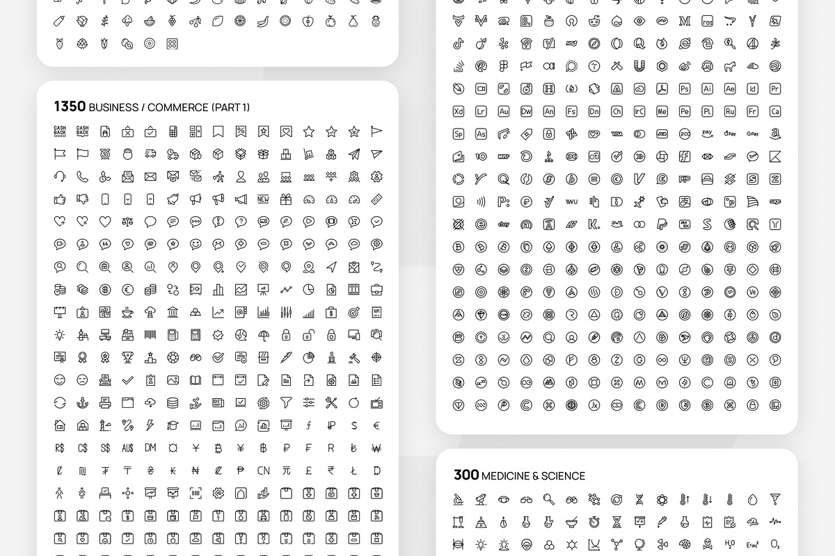 7000 Premium outline icons bundle, an Outline Icon by AIWD (Photo 3 of 13)