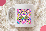 Retro Bunny Easter, Bubblegum Bunny, an Illustration by OK Design (Thumbnail 6 of 6)