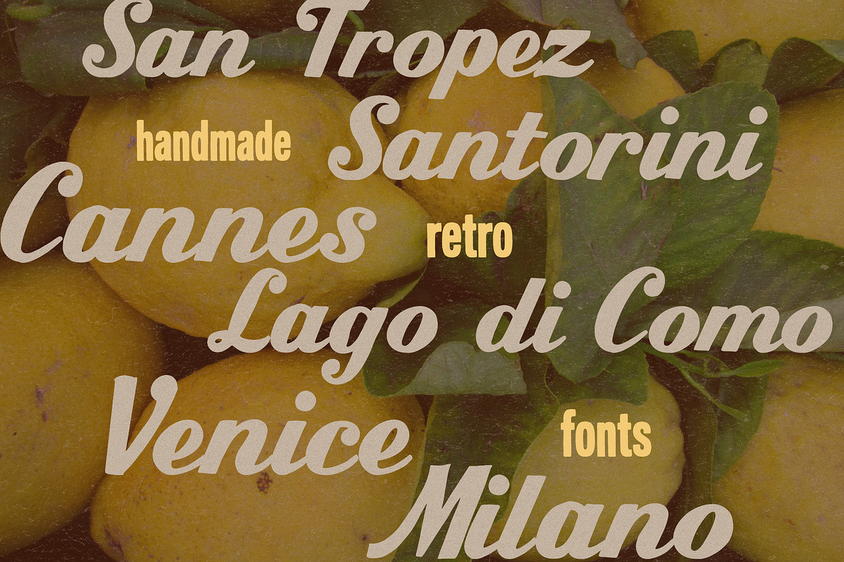 Handwritten Retro Sign Painter Fonts, a Handwritten Font by Laras Wonderland (Photo 7 of 13)
