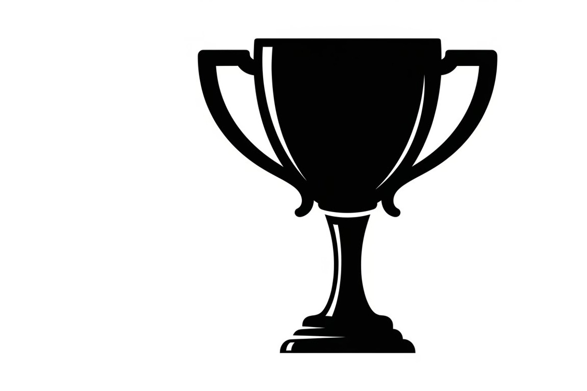 Bold winner trophy cup icon, an Illustration by Amazin_art (Photo 26 of 29)