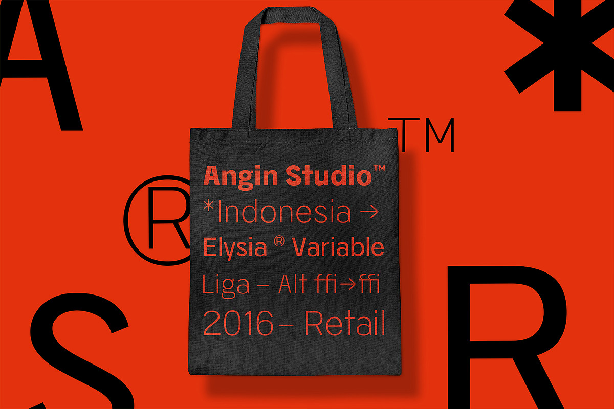 Elysia - Variable, a Sans Serif Font by Angin Studio (Photo 10 of 15)