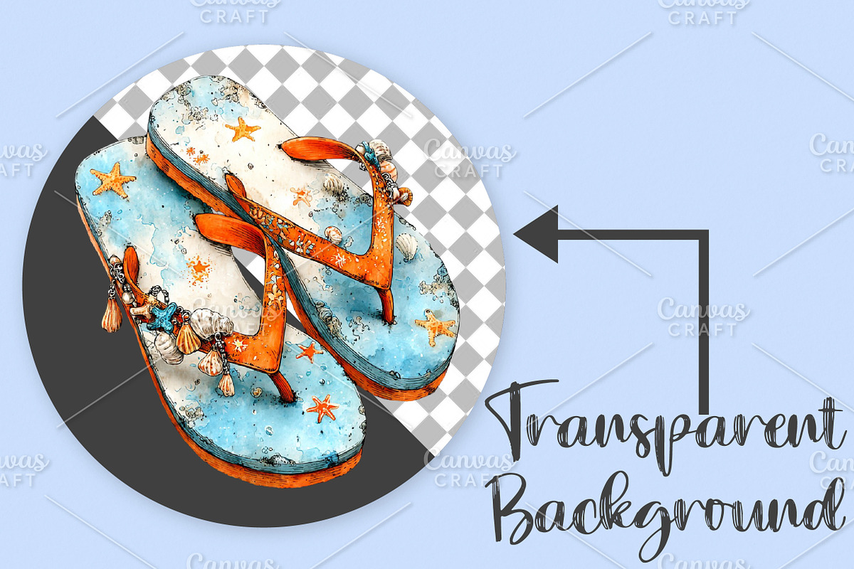 Whimsical Summer Clipart Bundle, a Seasonal Illustration by Canvas Craft (Photo 2 of 7)
