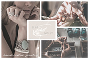 Spring Vibes. Floral Font + Frames, a Script Font by AnMark (Thumbnail 5 of 15)