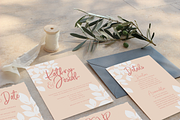 Blush Wedding Stationery Suite, an Invitation Template by R Whitehurst Design (Thumbnail 3 of 10)